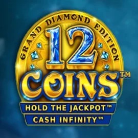 12 Coins Grand Diamond Edition by Wazdan, showcased at rodeoslots.org – game logo