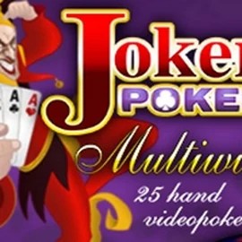25H Joker Poker (Espresso) slot logo by Espresso Games at Rodeo Casino