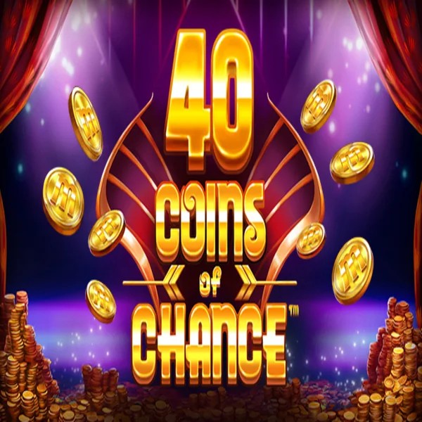 Official Slots logo: 40 Coins of Chance by SYNOT Games at Rodeo Casino