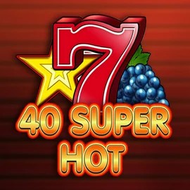 40 Super Hot by Amusnet Interactive, showcased at rodeoslots.org – game logo