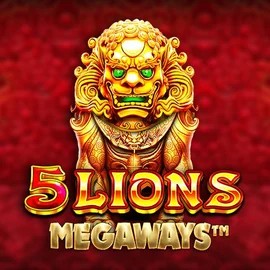 5 Lions Megaways logo by Pragmatic Play Rodeo Casino