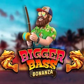 Bigger Bass Bonanza logo by Pragmatic Play at Rodeo Casino