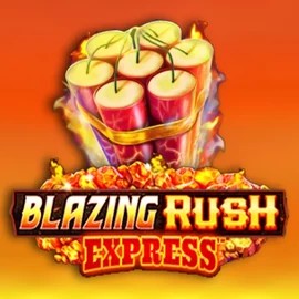Blazing Rush Express logo – Slots by AreaVegas at Rodeo Casino