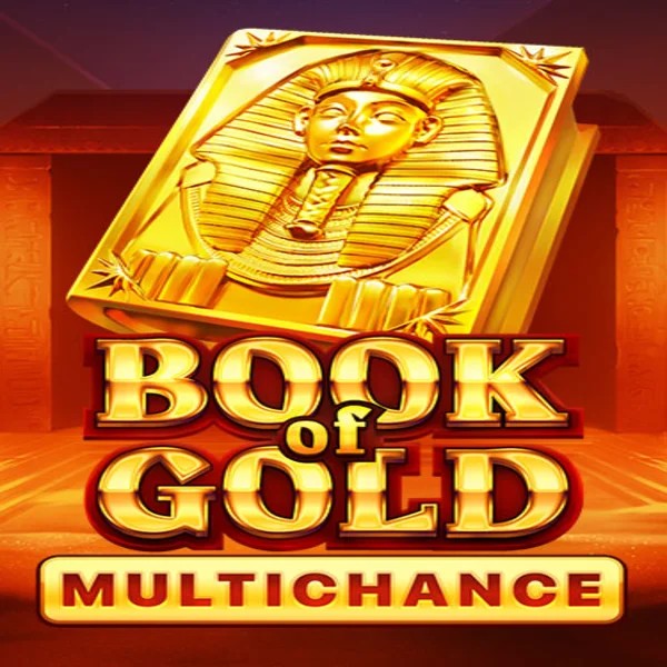 Book of Gold Multichance logo – Slots by Playson at Rodeo Casino