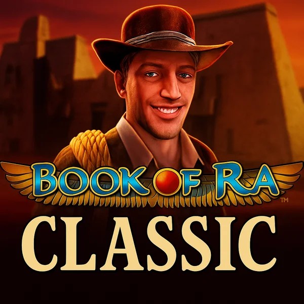 Try Book of Ra Classic slot by Novomatic on rodeoslots.org – logo image