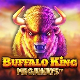 Buffalo King Megaways logo by Pragmatic Play at Rodeo Casino