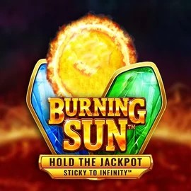 Slots logo of Burning Sun from Wazdan at Rodeo Casino