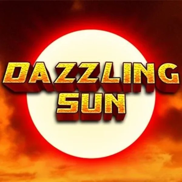 Slots logo of Dazzling Sun from Win Studios at Rodeo Casino