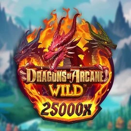 Dragons of Arcane Wild logo – Slots by Foxium at Rodeo Casino