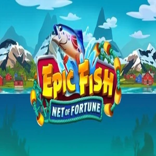 Epic Fish Net of Fortune slot logo by Quickspin at Rodeo Casino