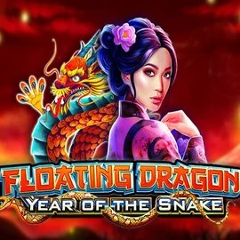 Floating Dragon Year of the Snake slot icon by Pragmatic Play, available at Rodeo Casino