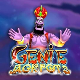 Try Genie Jackpots slot by Blueprint Gaming on rodeoslots.org – logo image