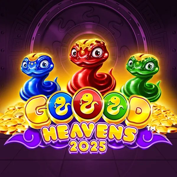 Goood Heavens logo – Slots by Rarestone Gaming at Rodeo Casino
