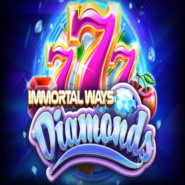 Immortal Ways Diamonds online game logo by RubyPlay on rodeoslots.org