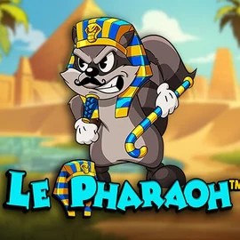 Official Slots logo: Le Pharaoh by Hacksaw Gaming at Rodeo Casino