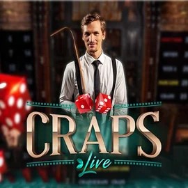 Live Craps slot icon by Evolution, available at Rodeo Casino