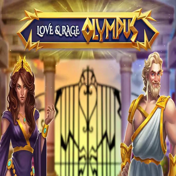 Love and Rage Olympus online game logo by Greentube on rodeoslots.org