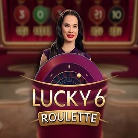 Lucky 6 Roulette logo – Live Casino by Pragmatic Play at Rodeo Casino