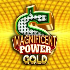 Magnificent Power Gold slot logo by Oros Gaming at Rodeo Casino