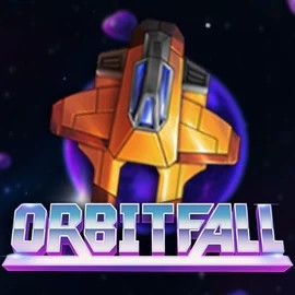 Orbitfall logo by ELK Studios at Rodeo Casino