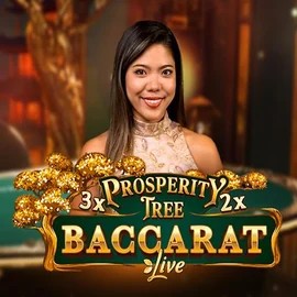 Prosperity Tree Baccarat casino game by Evolution – featured logo at Rodeo Casino