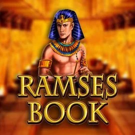 Ramses Book logo by Gamomat at Rodeo Casino