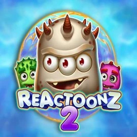 Enjoy Reactoonz 2 by Play'n GO – logo hosted on rodeoslots.org