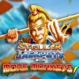 Stellar Jackpots with More Monkeys – slot by Lightning Box Game, featured at rodeoslots.org