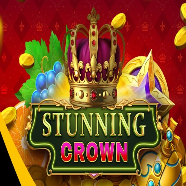 Stunning Crown slot icon by BF Games, available at Rodeo Casino