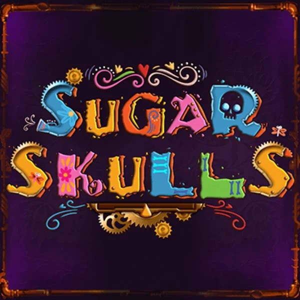 Try Sugar Skulls slot by Booming Games on rodeoslots.org – logo image
