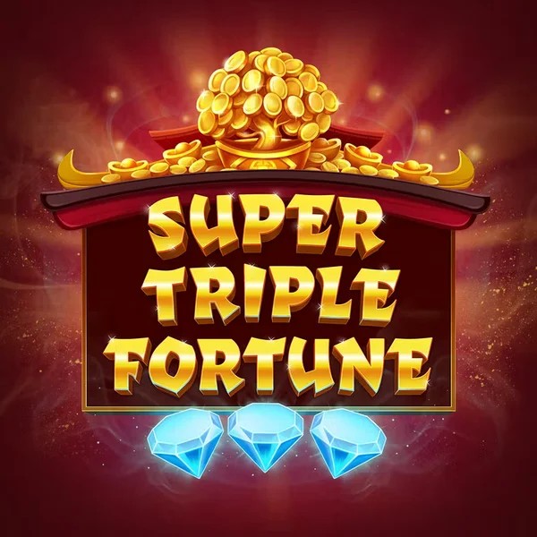 Slots logo of Super Triple Fortune from Greentube at Rodeo Casino