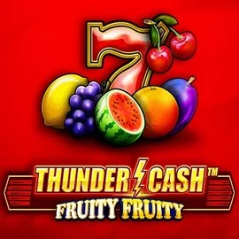 Thunder Cash Fruity Fruity logo by Novomatic at Rodeo Casino