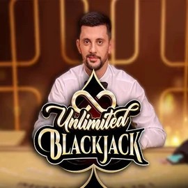Unlimited Blackjack logo by Ezugi Rodeo Casino