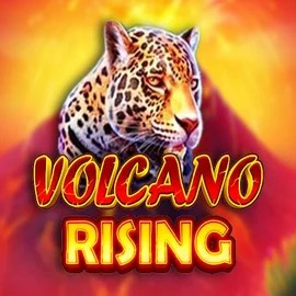 Official Slots logo: Volcano Rising by RubyPlay at Rodeo Casino