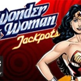 Wonder Woman Jackpots logo by Amaya Rodeo Casino
